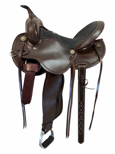 HOLD 2026/08/13e  15 Inch Used Circle C Trail Saddle Medium Tree