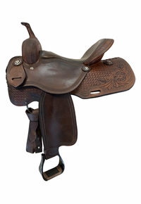 15 Inch Used Circle J Barrel Saddle 6773