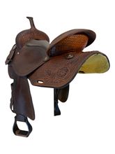 15 Inch Used Circle J Barrel Saddle 6773