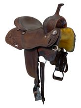 15 Inch Used Circle J Barrel Saddle 6773