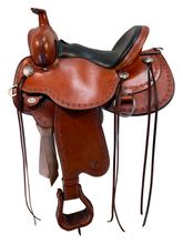 SOLD 2025/11/19 15 Inch Used Circle Y Alpine Trail Saddle 2377