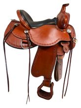 SOLD 2025/11/19 15 Inch Used Circle Y Alpine Trail Saddle 2377