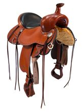 SOLD 2025/11/19 15 Inch Used Circle Y Alpine Trail Saddle 2377