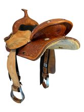 15 Inch Used Circle Y Barrel Saddle 1041