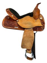 15 Inch Used Circle Y Barrel Saddle 1041