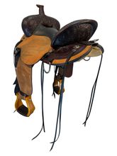 15 Inch Used Circle Y Creedmore Trail Saddle Medium Flex Tree 2384