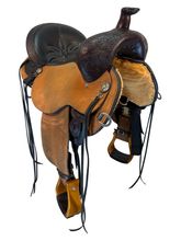 15 Inch Used Circle Y Creedmore Trail Saddle Medium Flex Tree 2384
