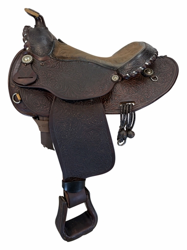 15 Inch Used Circle Y Equitation Saddle Wide Tree 2122