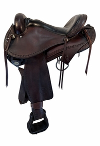15 Inch Used Circle Y Expedition Trail Saddle Medium Flex2 Tree 1575