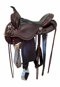 SOLD 2026/07/27 15 Inch Used Circle Y Gillette Trail Saddle Wide Tree 2615