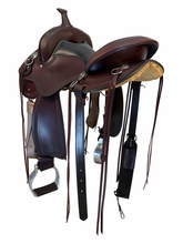 SOLD 2026/07/27 15 Inch Used Circle Y Gillette Trail Saddle Wide Tree 2615