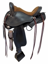 SOLD 2026/09/07j  15 Inch Used Circle Y Grey Forest Endurance Saddle Wide Flex2 Tree 1689