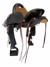 SOLD 2026/09/07j  15 Inch Used Circle Y Grey Forest Endurance Saddle Wide Flex2 Tree 1689