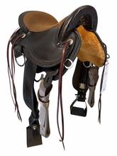 SOLD 2026/09/07j  15 Inch Used Circle Y Grey Forest Endurance Saddle Wide Flex2 Tree 1689