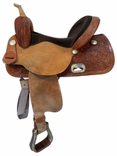 15 Inch Used Circle Y High Horse Barrel Saddle Medium Tree 6212