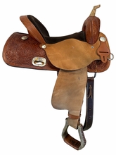 15 Inch Used Circle Y High Horse Barrel Saddle Medium Tree 6212