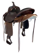 15 Inch Used Circle Y High Horse Daisetta Cordura Trail Saddle Extra Wide 6914
