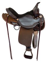 15 Inch Used Circle Y High Horse Daisetta Cordura Trail Saddle Extra Wide 6914