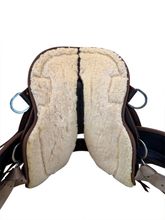 15 Inch Used Circle Y High Horse Daisetta Cordura Trail Saddle Extra Wide 6914