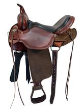 15 Inch Used Circle Y High Horse Daisetta Cordura Trail Saddle Wide Tree 6914