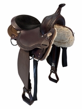 SOLD 2026/05/07j  15 Inch Used Circle Y High Horse Daisetta Cordura Trail Saddle X Wide Tree 6914