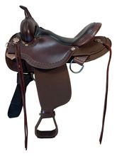 15 Inch Used Circle Y High Horse Daisetta Trail Saddle 6914