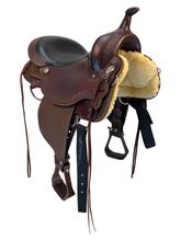 15 Inch Used Circle Y High Horse Daisetta Trail Saddle 6914