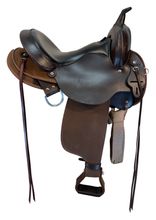 15 Inch Used Circle Y High Horse El Campo Cordura Trail Saddle Medium Tree 6970