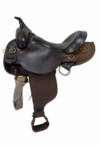 15 Inch Used Circle Y High Horse Eldorado Cordura Trail Saddle Wide Tree 6915