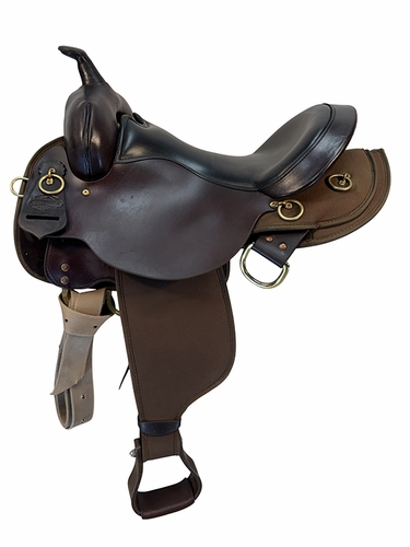SOLD 2026/10/24 15 Inch Used Circle Y High Horse Eldorado Cordura Trail Saddle Wide Tree 6915