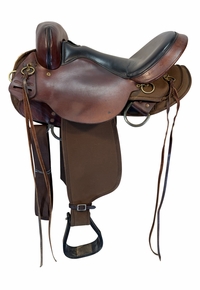 15 Inch Used Circle Y High Horse Highbank Cordura Endurance Saddle Wide Tree 6916