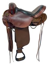 15 Inch Used Circle Y High Horse Highbank Cordura Endurance Saddle Wide Tree 6916