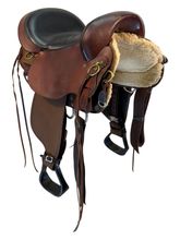 15 Inch Used Circle Y High Horse Highbank Cordura Endurance Saddle Wide Tree 6916
