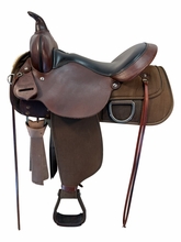15 Inch Used Circle Y High Horse Lockhart Cordura Trail Saddle Medium Tree 6910