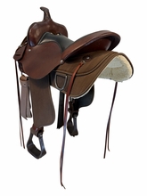 15 Inch Used Circle Y High Horse Lockhart Cordura Trail Saddle Medium Tree 6910