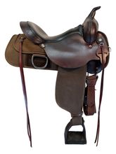 15 Inch Used Circle Y High Horse Lockhart Cordura Trail Saddle Wide 6910