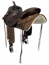 15 Inch Used Circle Y High Horse Magnolia Cordura Trail Saddle Medium Tree 6909