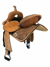 15 Inch Used Circle Y High Horse Proven Mansfield Barrel Saddle Wide Tree 6221