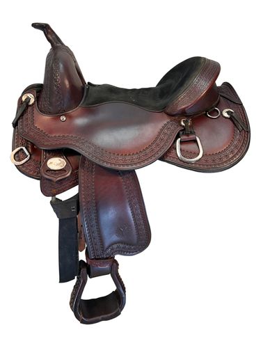 SOLD 2025/10/12  15 Inch Used Circle Y JBN Trail Saddle 3910