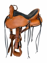 15 Inch Used Circle Y JG Cascade Crossover Endurance Trail Saddle Medium Flex2 Tree 1753