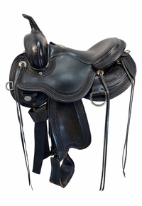 15 Inch Used Circle Y Julie Goodnight Teton Trail SAddle Medium Flex Tree 1760