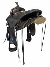 15 Inch Used Circle Y Julie Goodnight Teton Trail SAddle Medium Flex Tree 1760