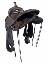 15 Inch Used Circle Y Julie Goodnight Wind River Trail Saddle Wide Flex Tree 1750