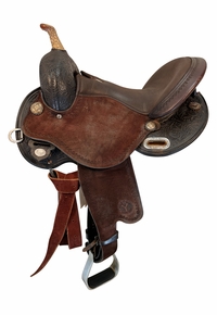 15 Inch Used Circle Y Kelly Kaminski Barrel Saddle 1522