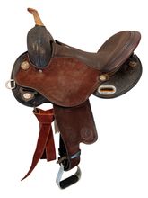 15 Inch Used Circle Y Kelly Kaminski Barrel Saddle 1522