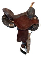 15 Inch Used Circle Y Kelly Kaminski Barrel Saddle 1522