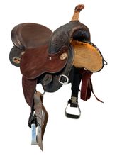 15 Inch Used Circle Y Kelly Kaminski Barrel Saddle 1522