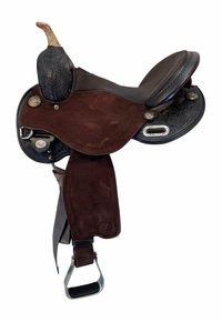 15 Inch Used Circle Y Kelly Kaminski Barrel Saddle 1522