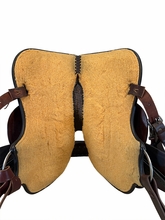 SOLD 2026/10/03 15 Inch Used Circle Y Kelly Kaminski Faith Barrel Saddle Wide Flex2 Tree 1524