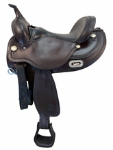 16 Inch Used Circle Y Oasis Arabian Trail Saddle Medium Flex2 Tree 1562